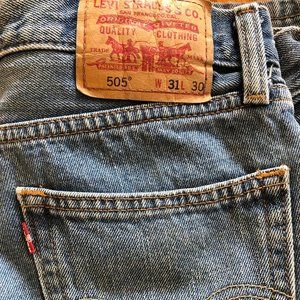 Levi's 505 Straight cut 31' X 30 ' Jeans